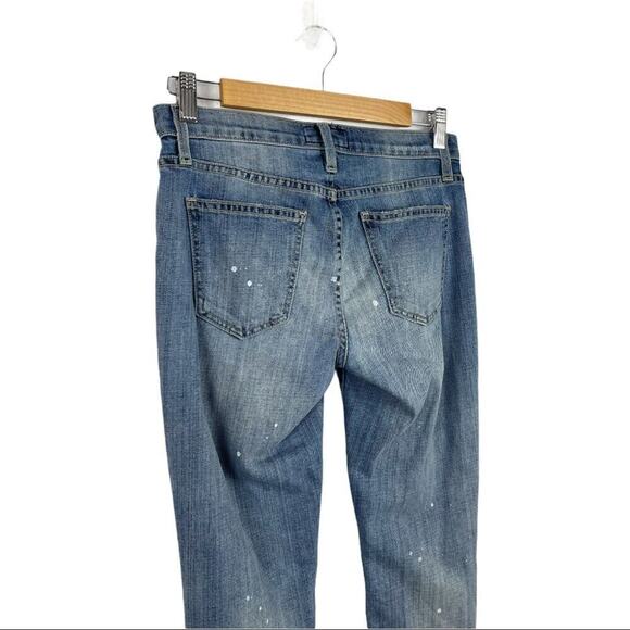 Current/Elliott Paint Splatter Stiletto Distressed Jeans 26 - Picture 8 of 14